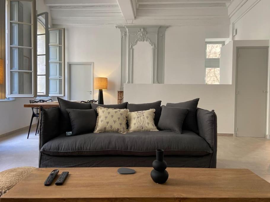 Appartement Avec Ventilateurs Proche Du Palais Des Papes Avignone Esterno foto